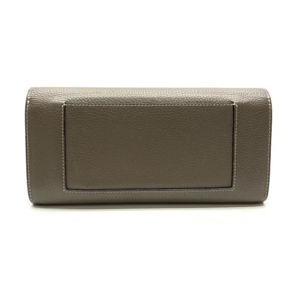 Celine Flap Leather Multi-Function Long Wallet Gr… - image 3